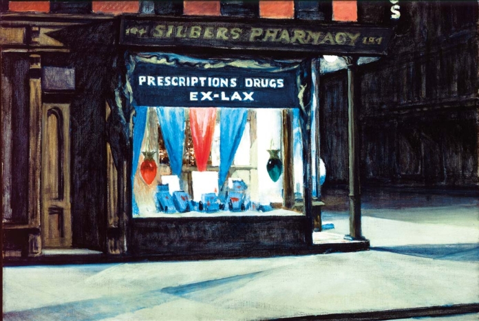Edward Hopper - Drug store